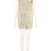 Topshop Coin Scoop Back Dress By Dress Up Topshop in Gold (cream) - Lyst