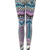 Topshop Zebra Aztec Print Legging in Purple - Lyst