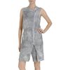 3.1 Phillip Lim Biker Romper in Gray (grey) - Lyst