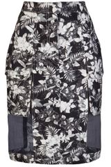 Alexander Wang Botanical Cargo Skirt