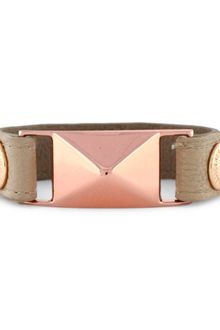BCBGeneration  Plastic and Pyramid Snap Bracelet - Lyst