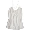 Chloé Gathered Camisole in White (ivory) - Lyst