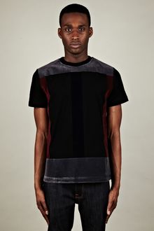 Christopher Kane Christopher Kane Mens Flock Panel Tshirt - Lyst