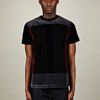 Christopher Kane Christopher Kane Mens Flock Panel Tshirt in Black for Men - Lyst