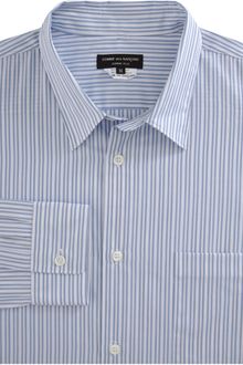 Comme Des Garçons Mesh Sleeve Dress Shirt - Lyst
