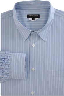 Comme Des Garçons Ruffled Stripe Sport Shirt - Lyst