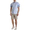 Comme Des Garçons Stripe Short Sleeve Shirt in Blue for Men - Lyst