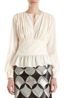 Derek Lam Panel Blouse - Lyst