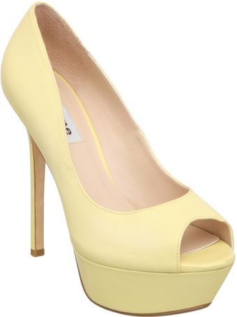 Dune Daveed Peep Toe Platform - Lyst
