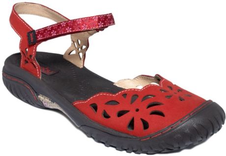 Jambu Ocean Sandals in Red | Lyst