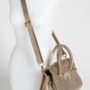 Jimmy Choo Rosalie Glitter Leather Satchel in Gold - Lyst