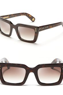 Marc Jacobs Square Oversized Sunglasses - Lyst