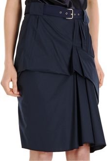 Marc Jacobs Flounce Pencil Skirt - Lyst
