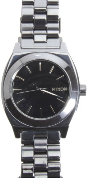 Nixon Ceramic Time Teller Black - Lyst