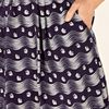 Oasis Swirl Fan Skirt in Blue - Lyst