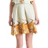 Proenza Schouler Pleated Flower Print Skirt in Floral - Lyst