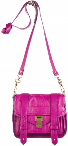 Proenza Schouler Ps1 Pouch Leather - Lyst
