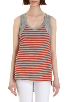 Rag & Bone Raglan Racer Tank - Lyst