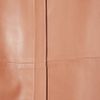 The Row Nesjen Leather Coat in Pink (coral) - Lyst