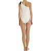 3.1 Phillip Lim One Shoulder Swimsuit in White - Lyst