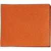 Barneys New York Contrast Stitch Billfold Wallet in Orange - Lyst