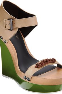 Bottega Veneta Contrast Wedge - Lyst