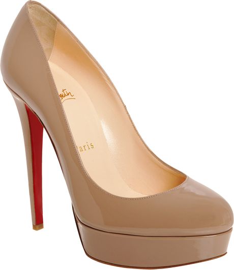 Christian Louboutin Bianca in Beige (nude) - Lyst