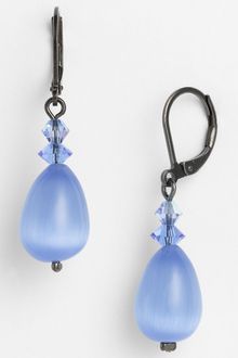 Dabby Reid Ltd Semi Precious Crystal Drop Earrings - Lyst