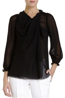David Szeto Bias Cut Top - Lyst
