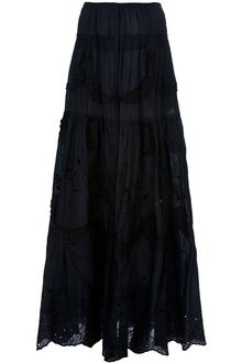 Emilio Pucci Lace Maxi Skirt - Lyst