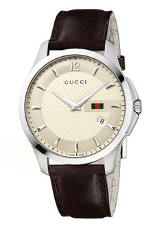 Gucci G Timeless Leather Strap Watch - Lyst