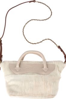 Jas Mb Ponyhair Mini Wings Traveller Bag - Lyst