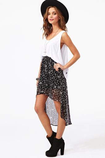 Nasty Gal Stargaze Skirt - Lyst