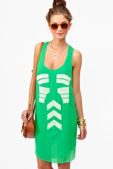 Nasty Gal Tribal Sequin Dress - Lyst