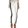 Rag & Bone Split Skinny Jean Whiteblack in White - Lyst