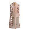 Sergio Rossi Crystal Cutout Shoe Bootie in Gold (nude) - Lyst