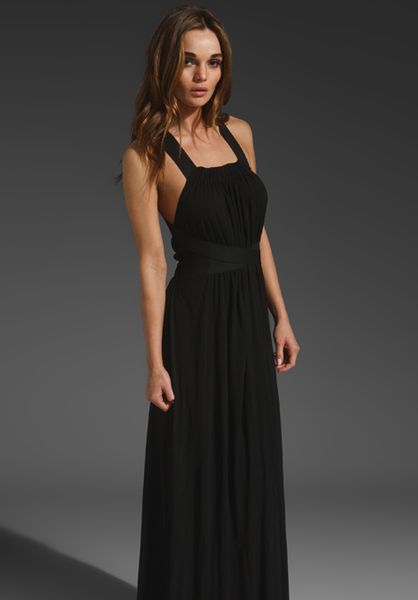 Theory Wrenyn Dazzling Dress in Black - Lyst
