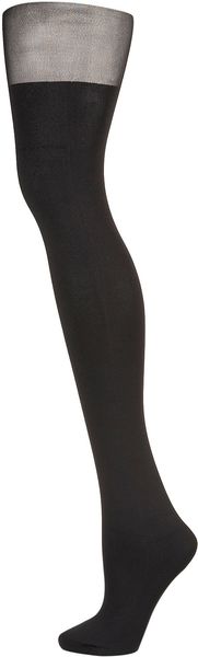 Topshop Pretty Polly Mock Suspenders - Lyst