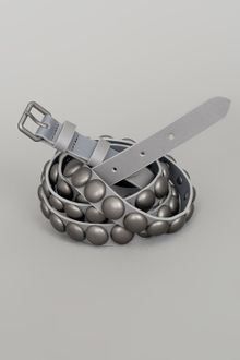 Haute Hippie Studded Belt Grey - Lyst