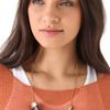 House Of Harlow Horizontal Horn Necklace in Gold - Lyst