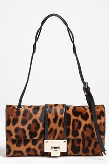 Jimmy Choo River Calf Hair Baguette - Lyst