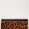 Jimmy Choo Cayla Calf Hair Clutch in Animal (leopard) - Lyst