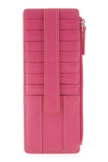 Lodis Zippocket Credit Card Case Fuchsia - Lyst