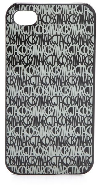 Marc By Marc Jacobs Linear Logo Iphone Case - Lyst