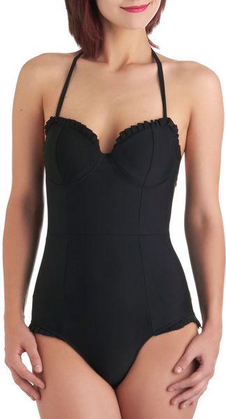 ModCloth The Local Dive One Piece - Lyst