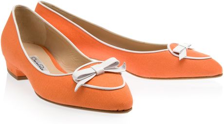 Oscar De La Renta Ripley Loafer in Orange (coral) - Lyst