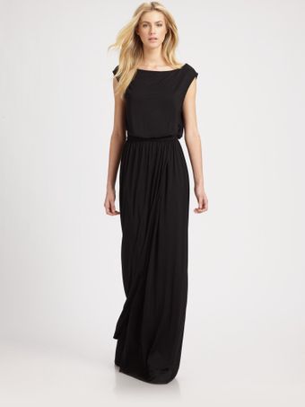 Rachel Pally Boatneck Jersey Maxi Dress - Lyst