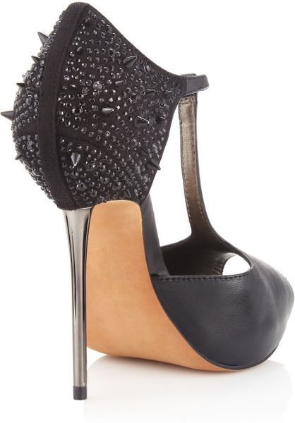 sam edelman black heels with studs
