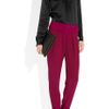 Temperley London Delilah Crossover Silksatin Top in Black - Lyst