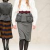 Burberry Prorsum Hound Detail Silk Faille Shirt in White - Lyst